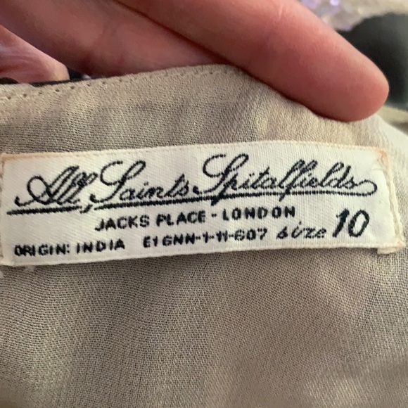 All Saints Spitafields Sequin dress - Picture 3 of 3